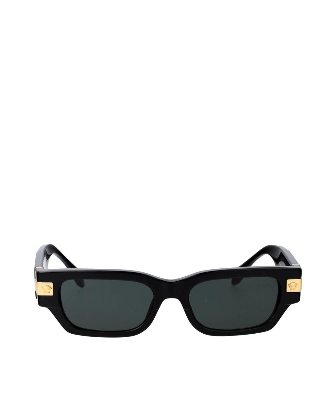 VERSACE Черные солнцезащитные очки, фото 1