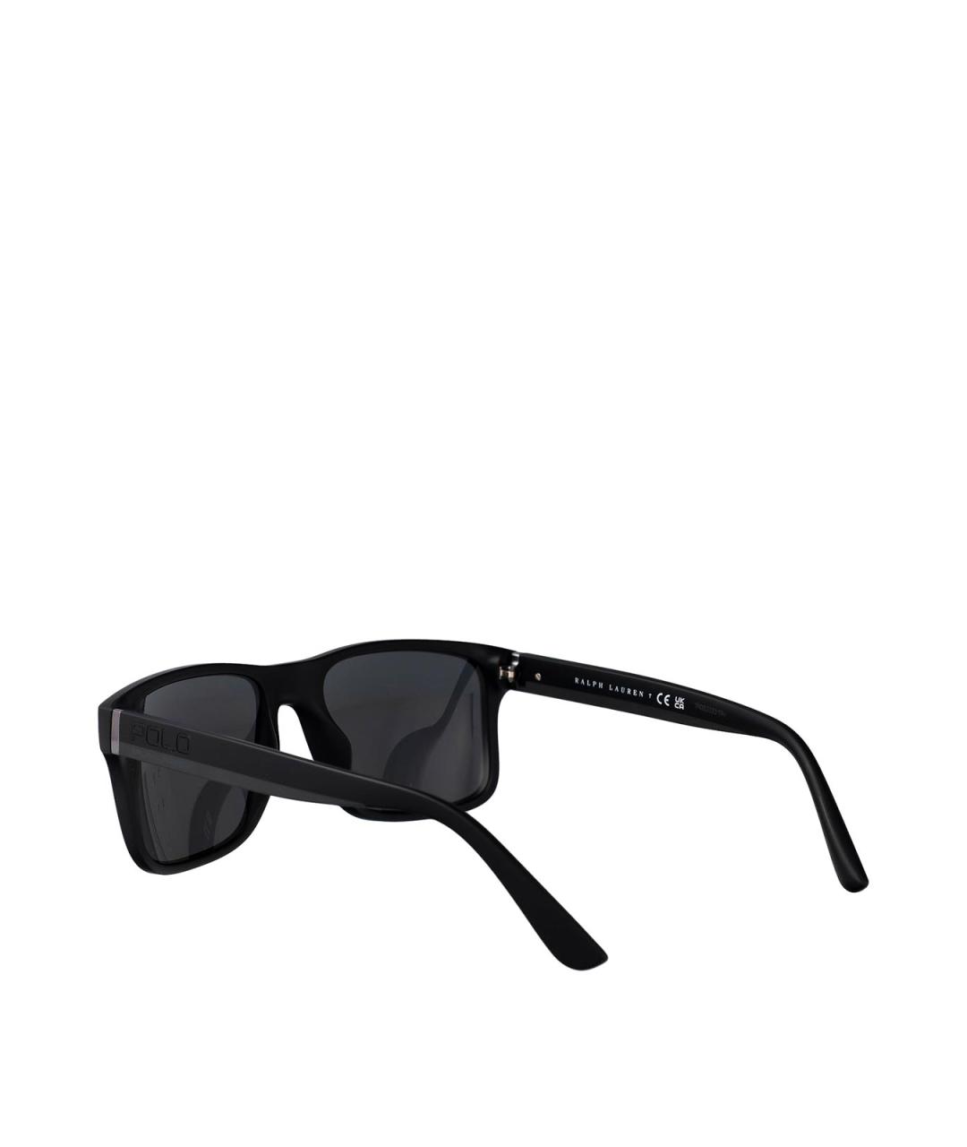 POLO RALPH LAUREN Черные солнцезащитные очки, фото 4