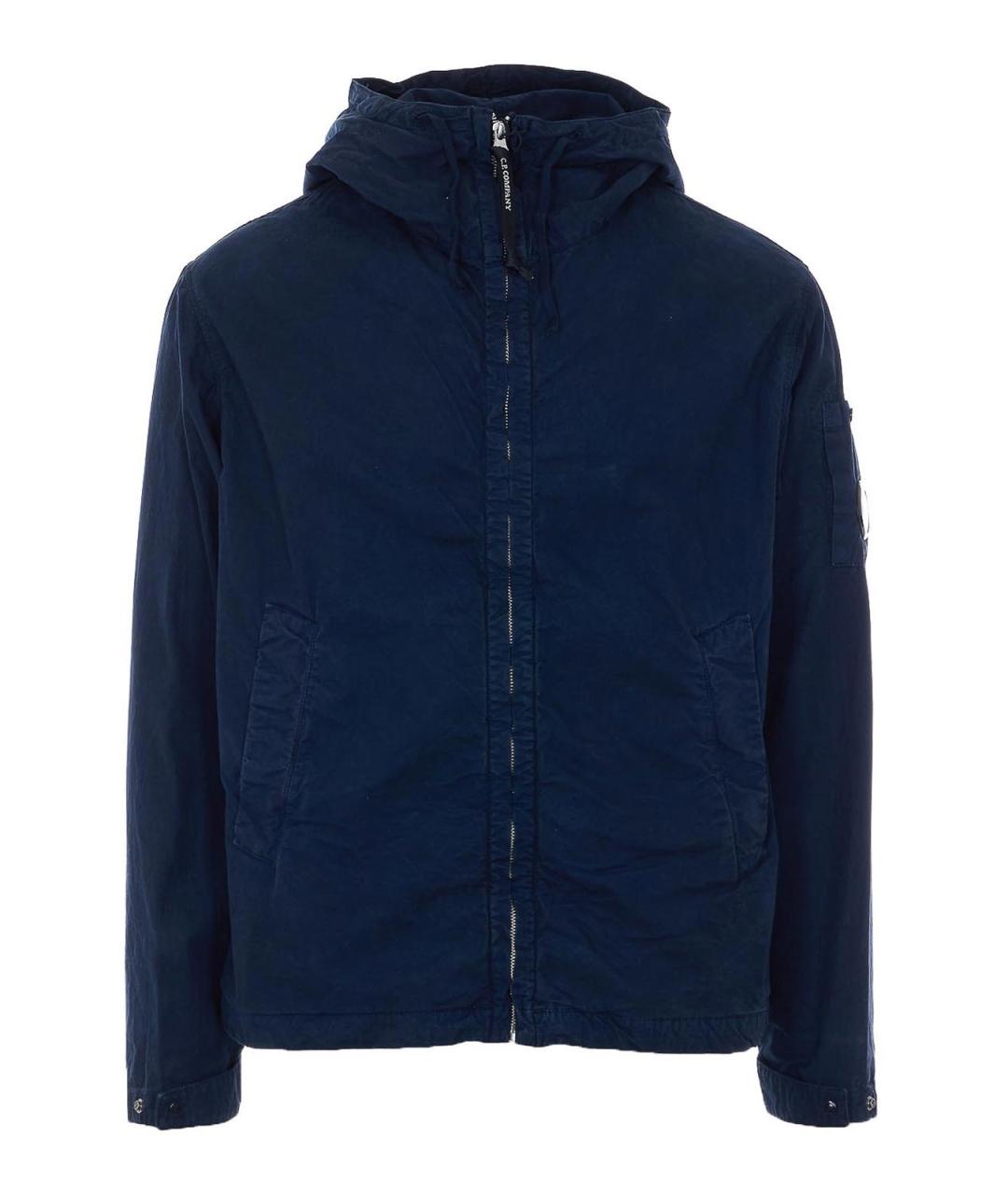 CP COMPANY Синяя хлопковая куртка, фото 1