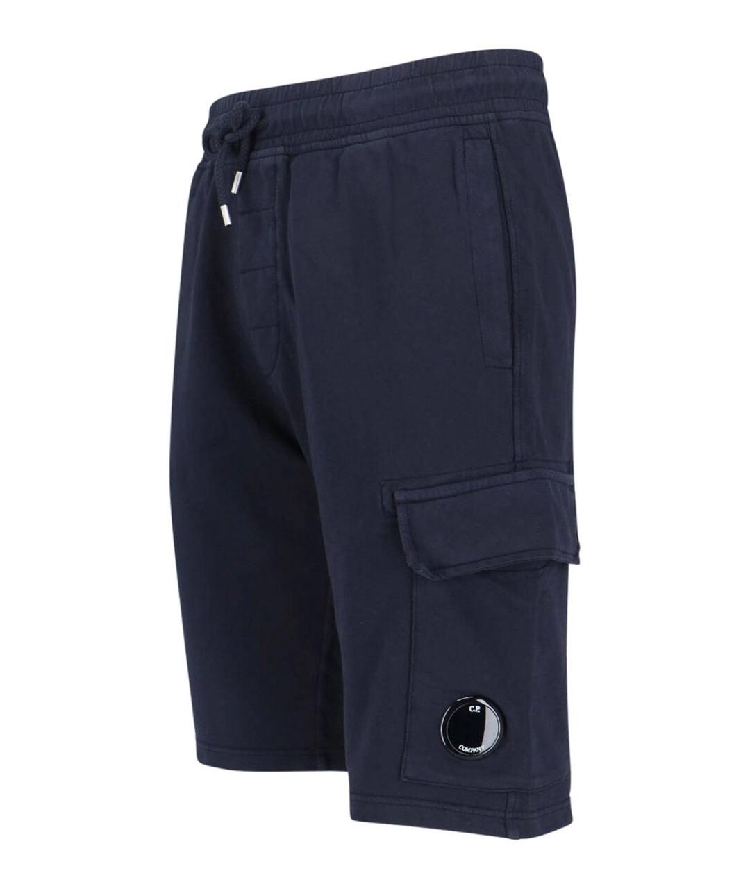 CP COMPANY Синие хлопковые шорты, фото 3