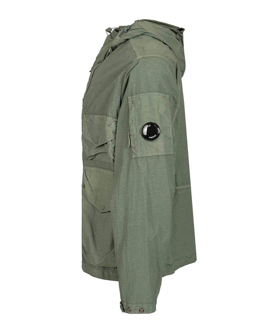 CP COMPANY Зеленая полиамидовая куртка, фото 3