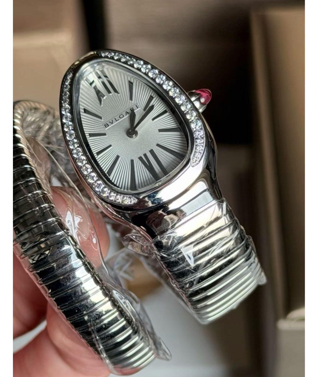 BVLGARI Серебряные часы, фото 4