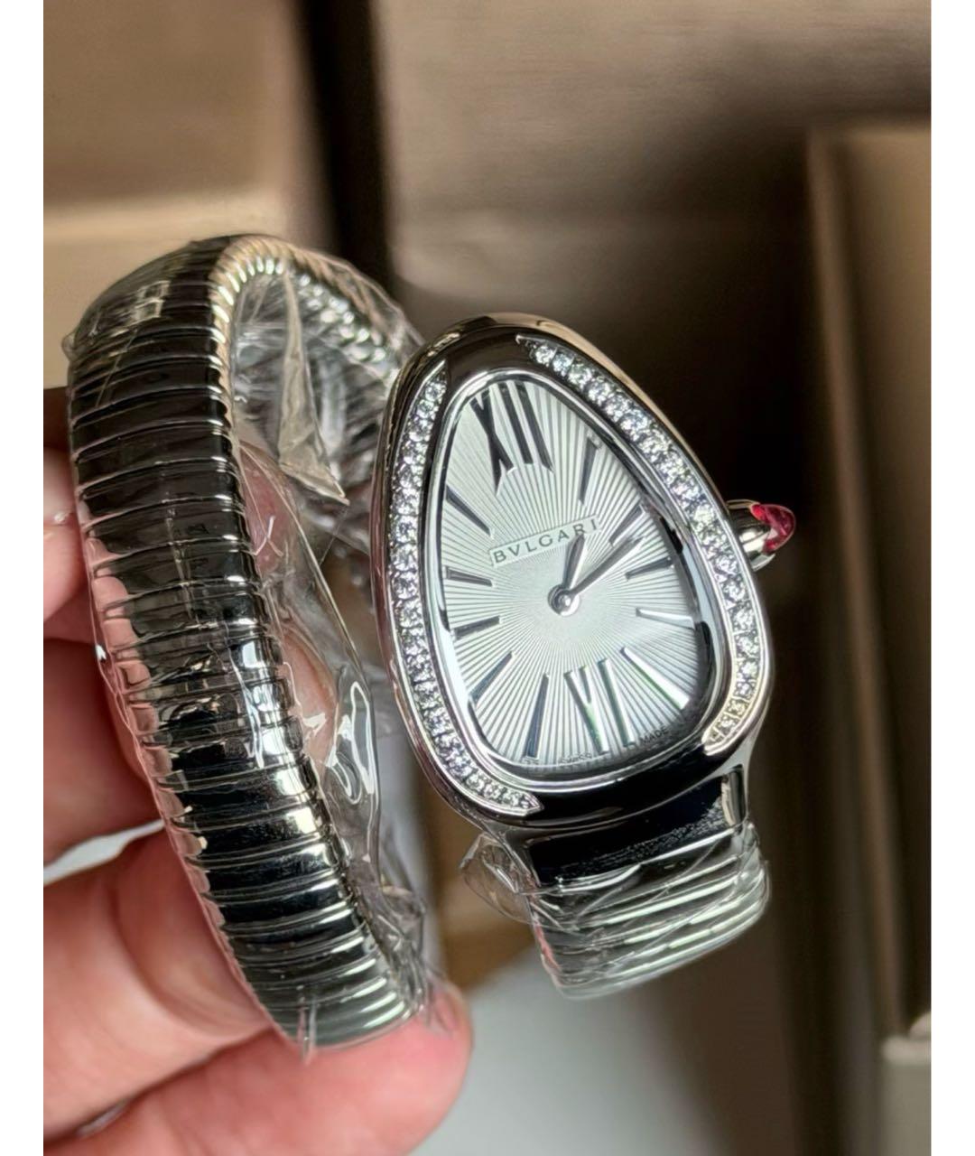 BVLGARI Серебряные часы, фото 3