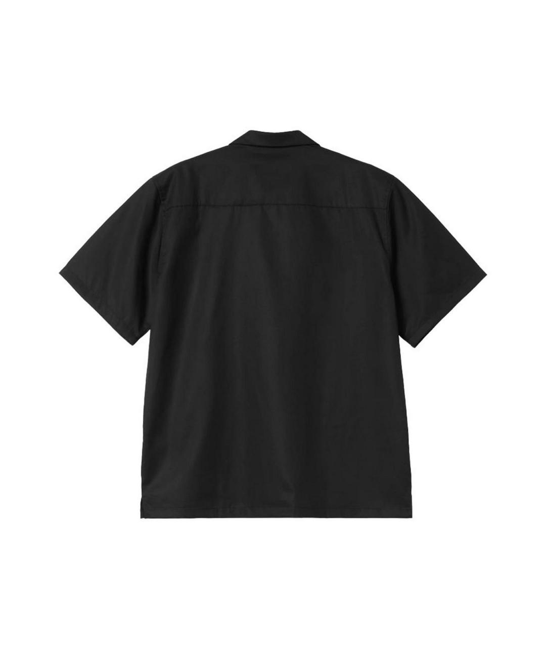 CARHARTT Черная хлопковая кэжуал рубашка, фото 3