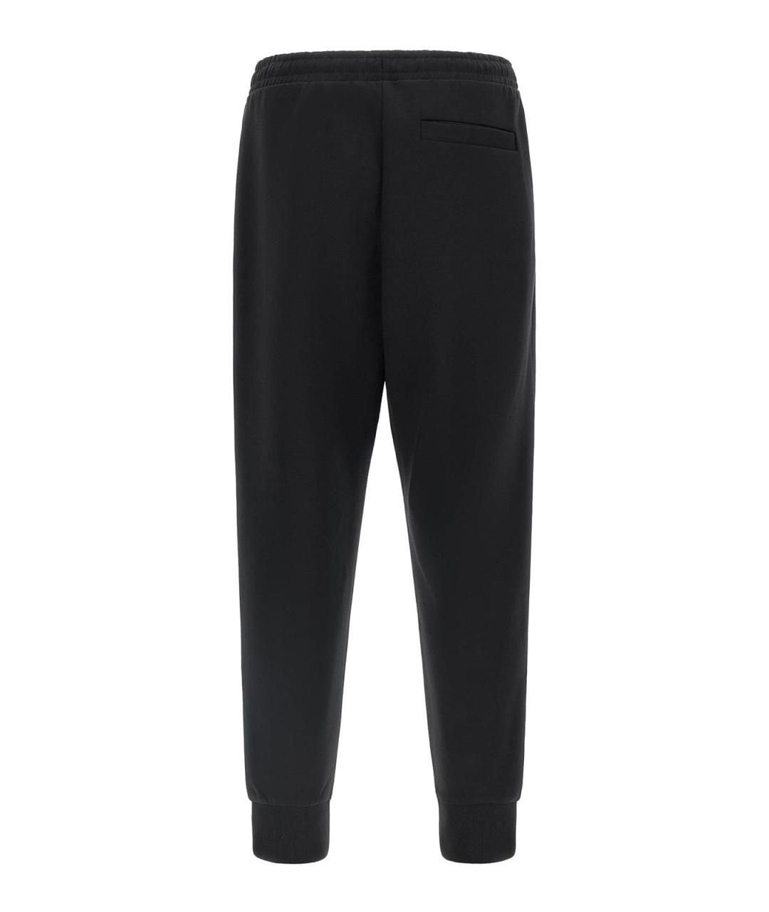 HUGO BOSS Черные хлопковые повседневные брюки, фото 2