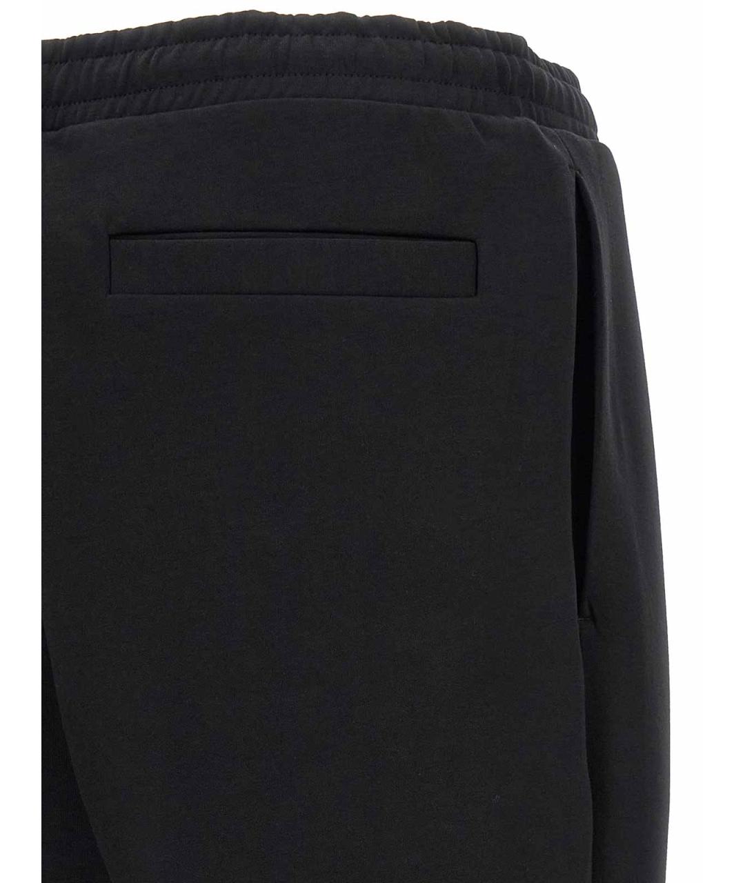 HUGO BOSS Черные хлопковые повседневные брюки, фото 4