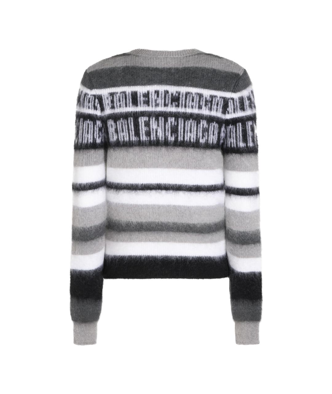 BALENCIAGA Мульти шерстяной джемпер / свитер, фото 2