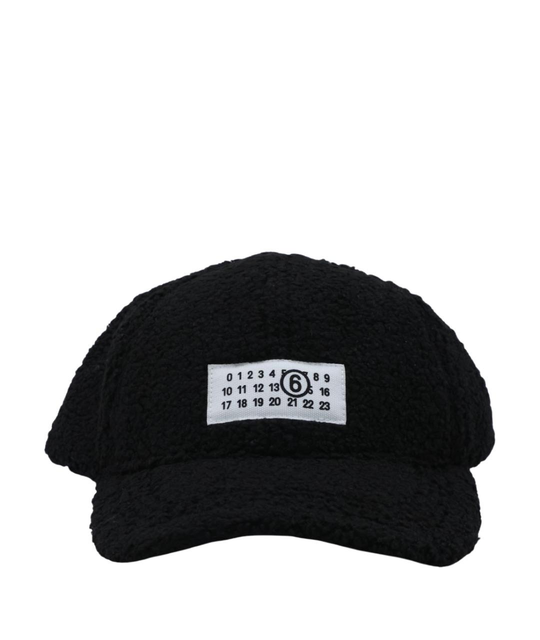 MM6 MAISON MARGIELA Черная кепка, фото 1