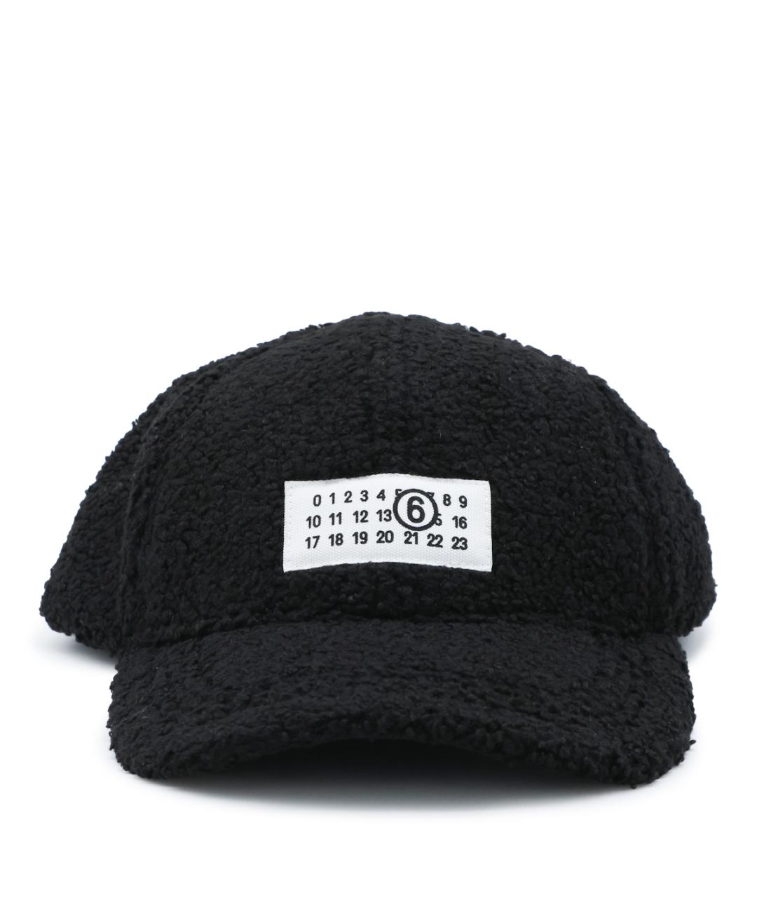 MM6 MAISON MARGIELA Черная кепка, фото 4