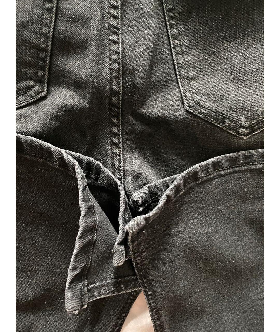 CITIZENS OF HUMANITY Черные хлопко-эластановые джинсы клеш, фото 7