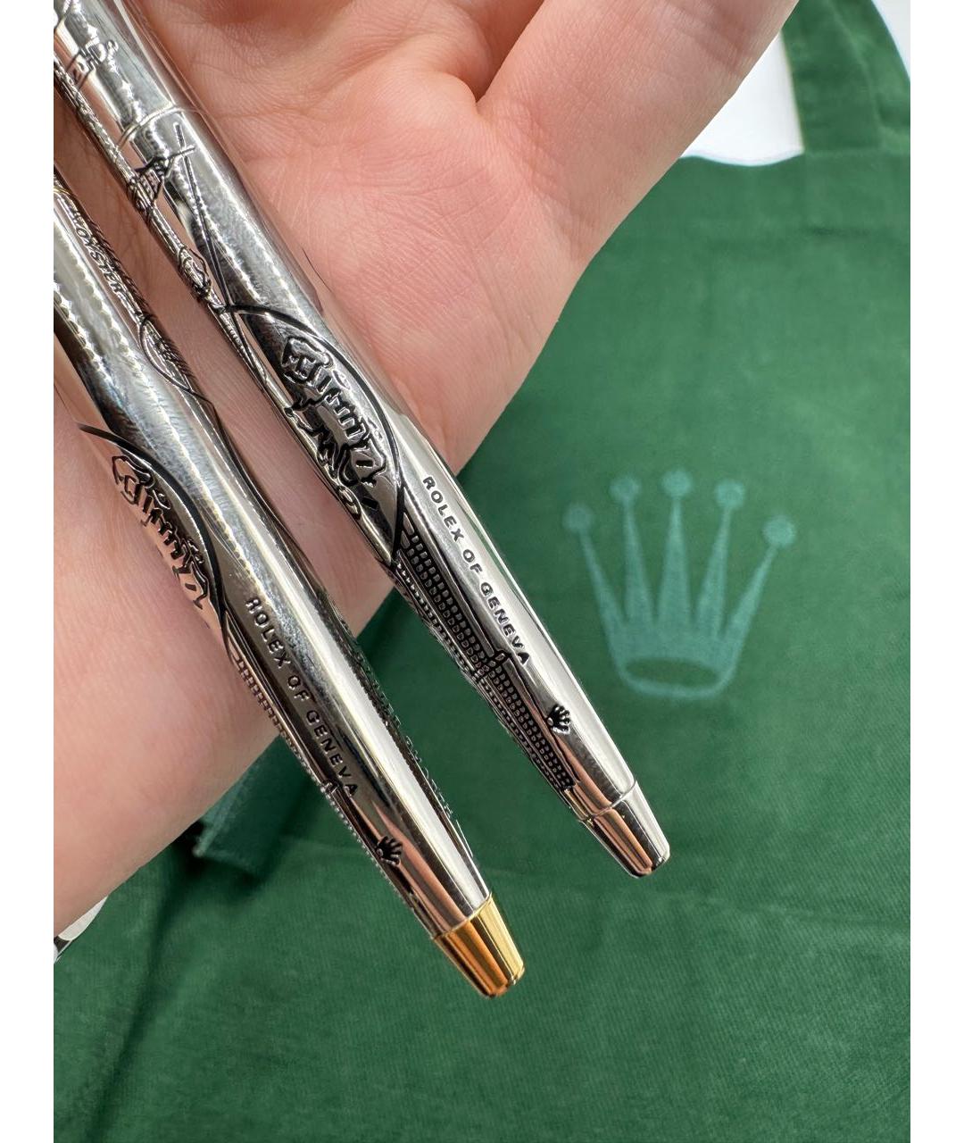 ROLEX Серебряная шариковая ручка, фото 5