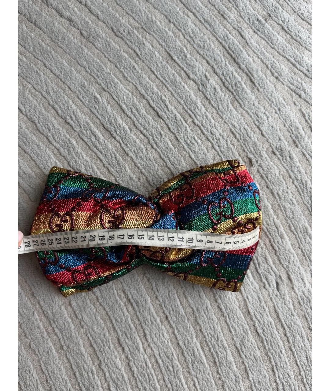 GUCCI Красная повязка на голову, фото 7