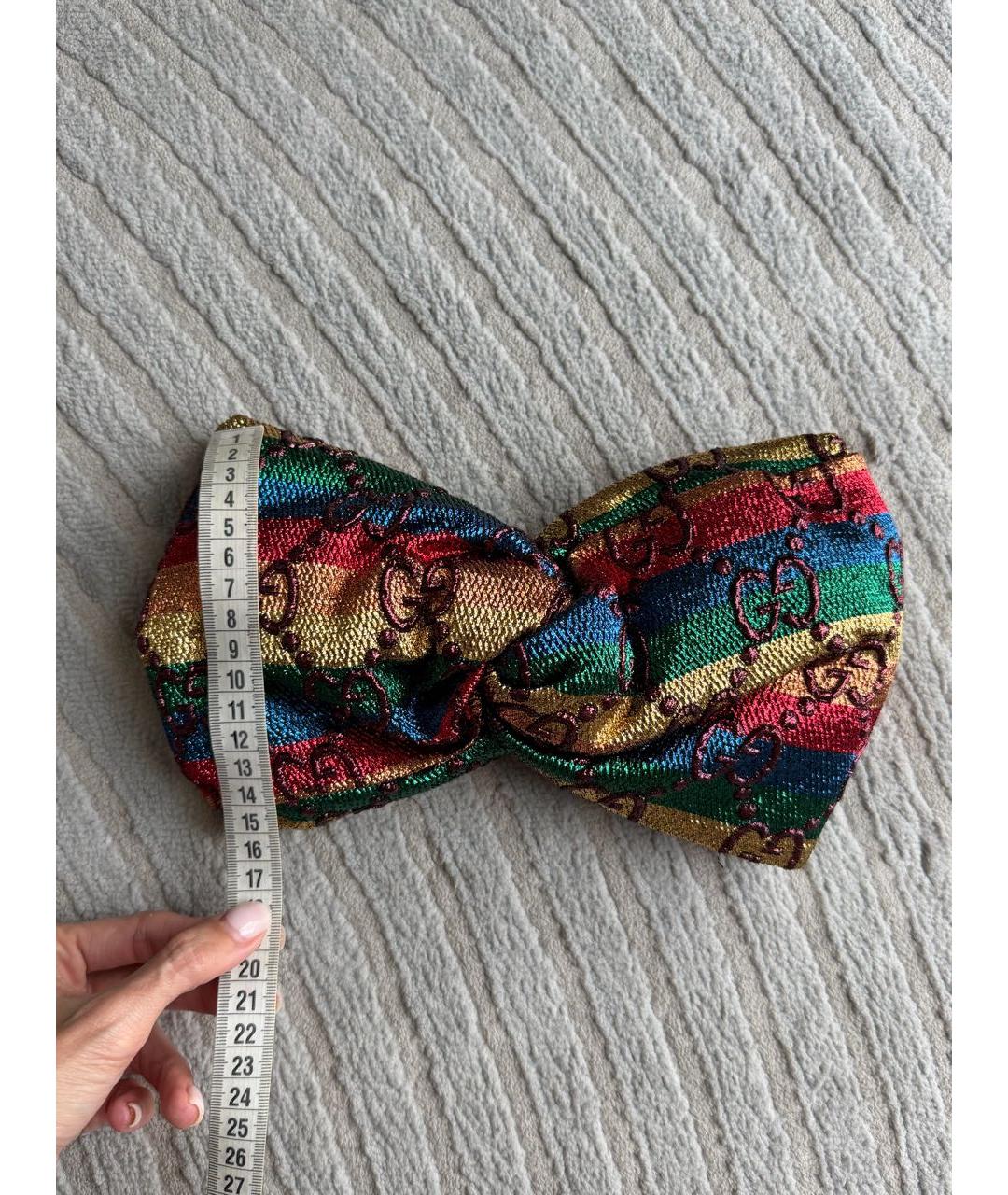 GUCCI Красная повязка на голову, фото 8