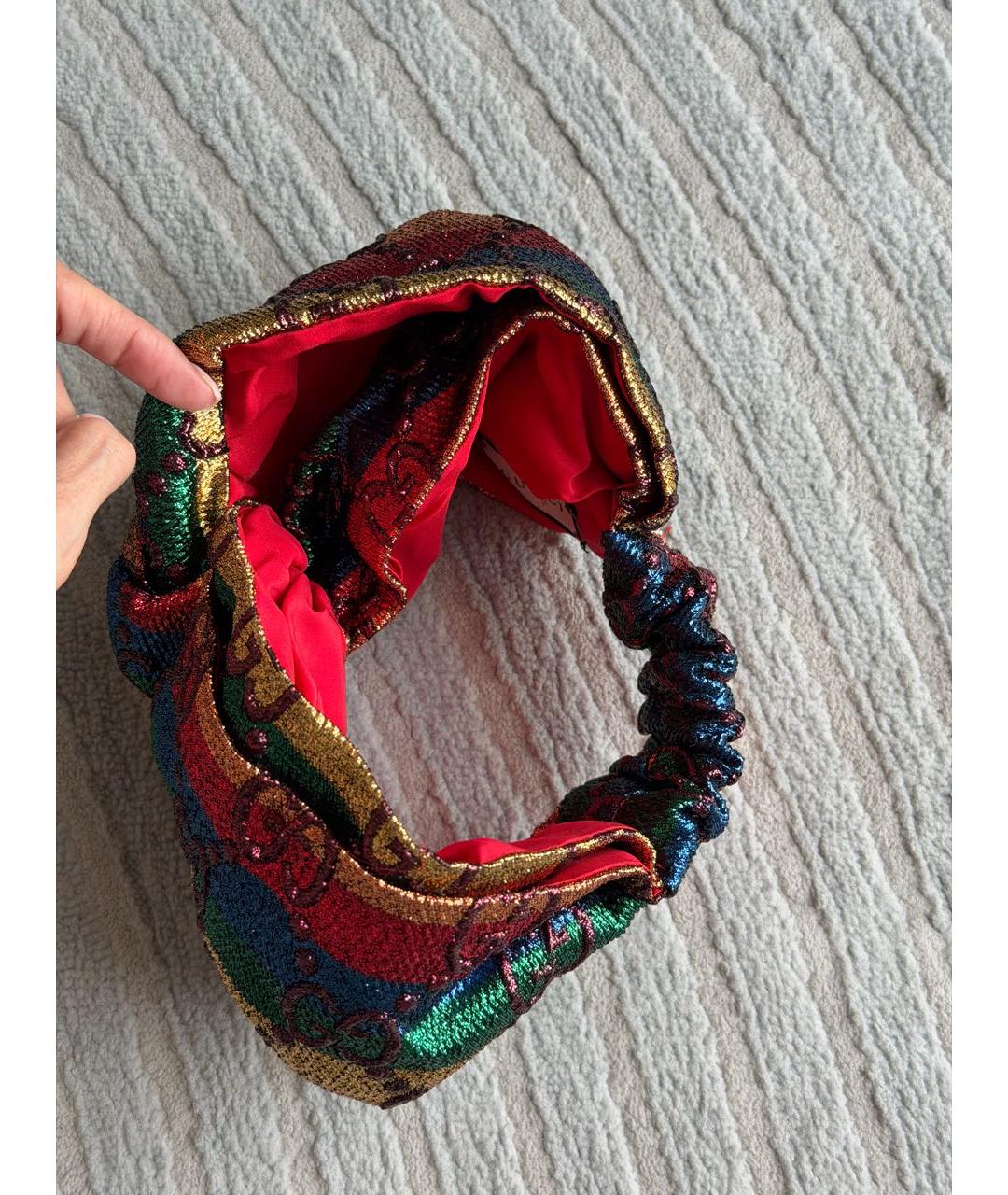 GUCCI Красная повязка на голову, фото 2
