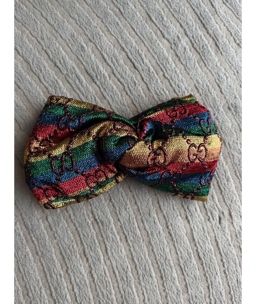 GUCCI Красная повязка на голову, фото 9