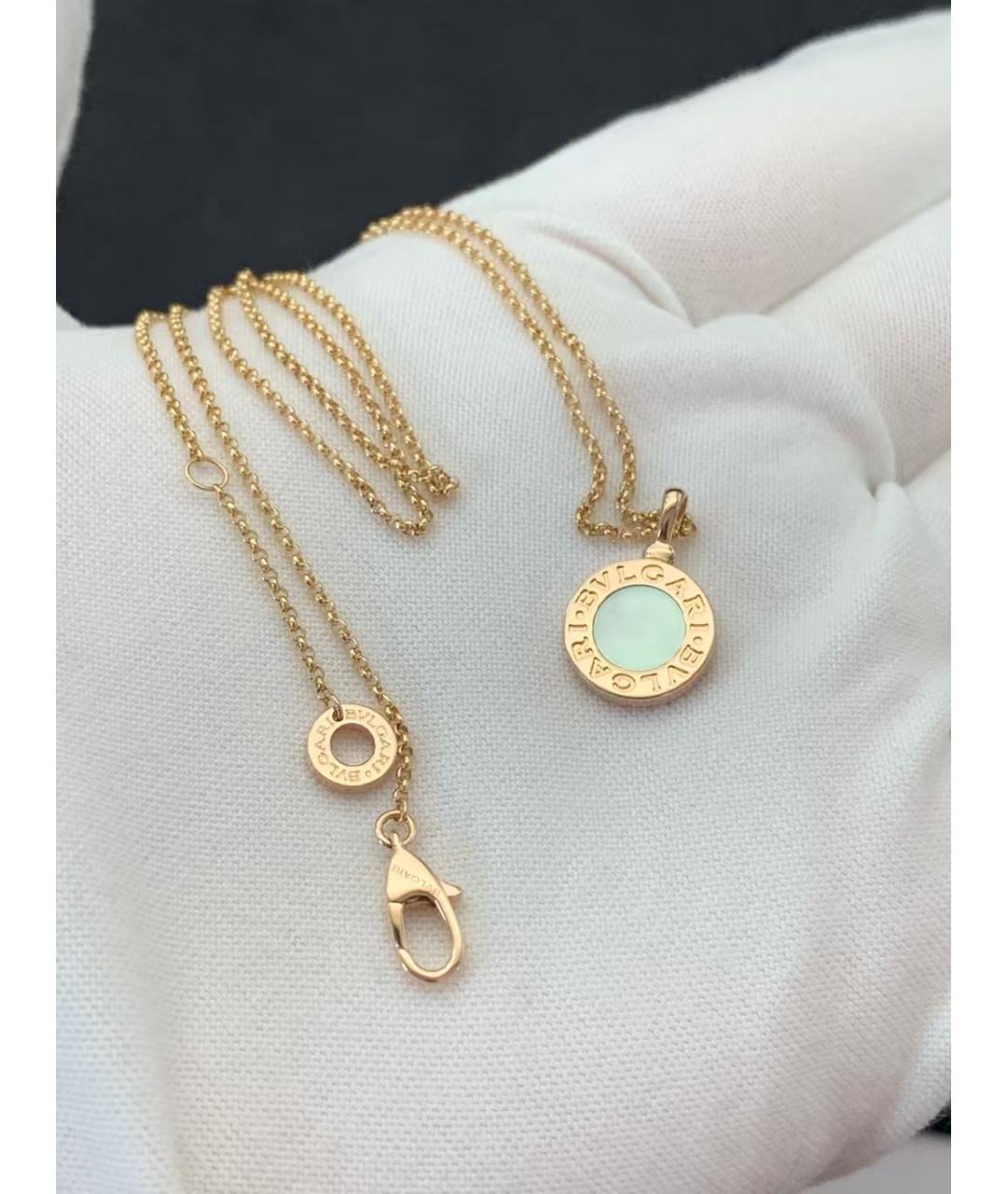 BVLGARI Золотое колье из розового золота, фото 3