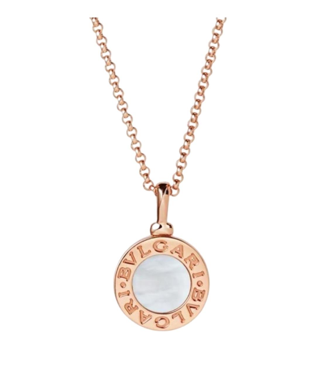 BVLGARI Золотое колье из розового золота, фото 1