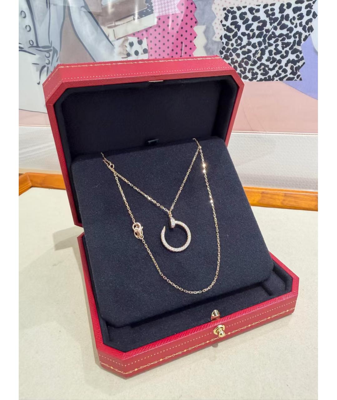 CARTIER Золотое колье из розового золота, фото 5