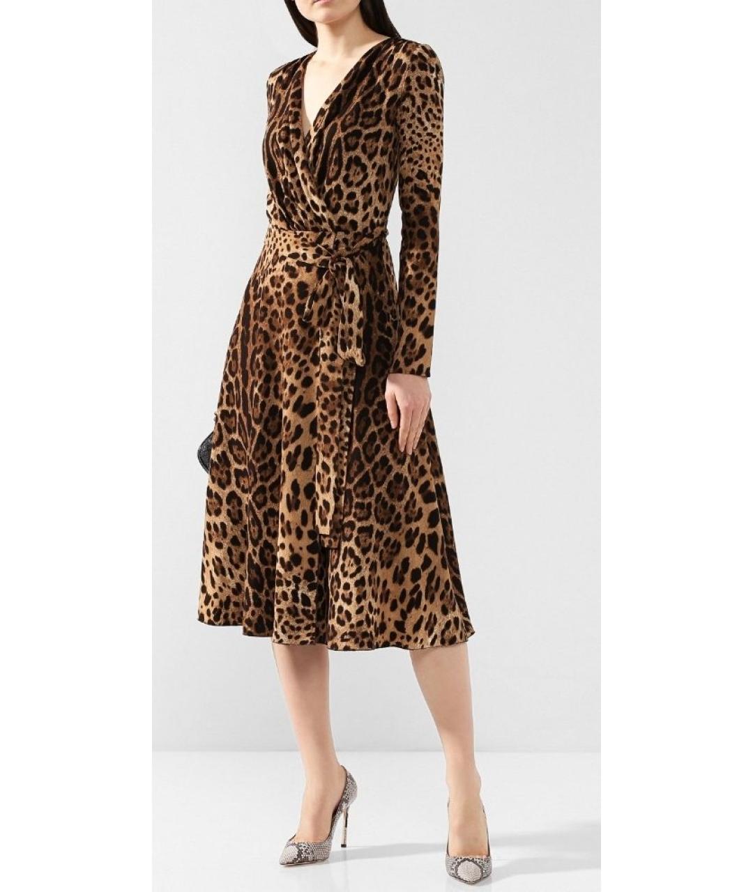 DOLCE&GABBANA Вискозное повседневное платье, фото 4