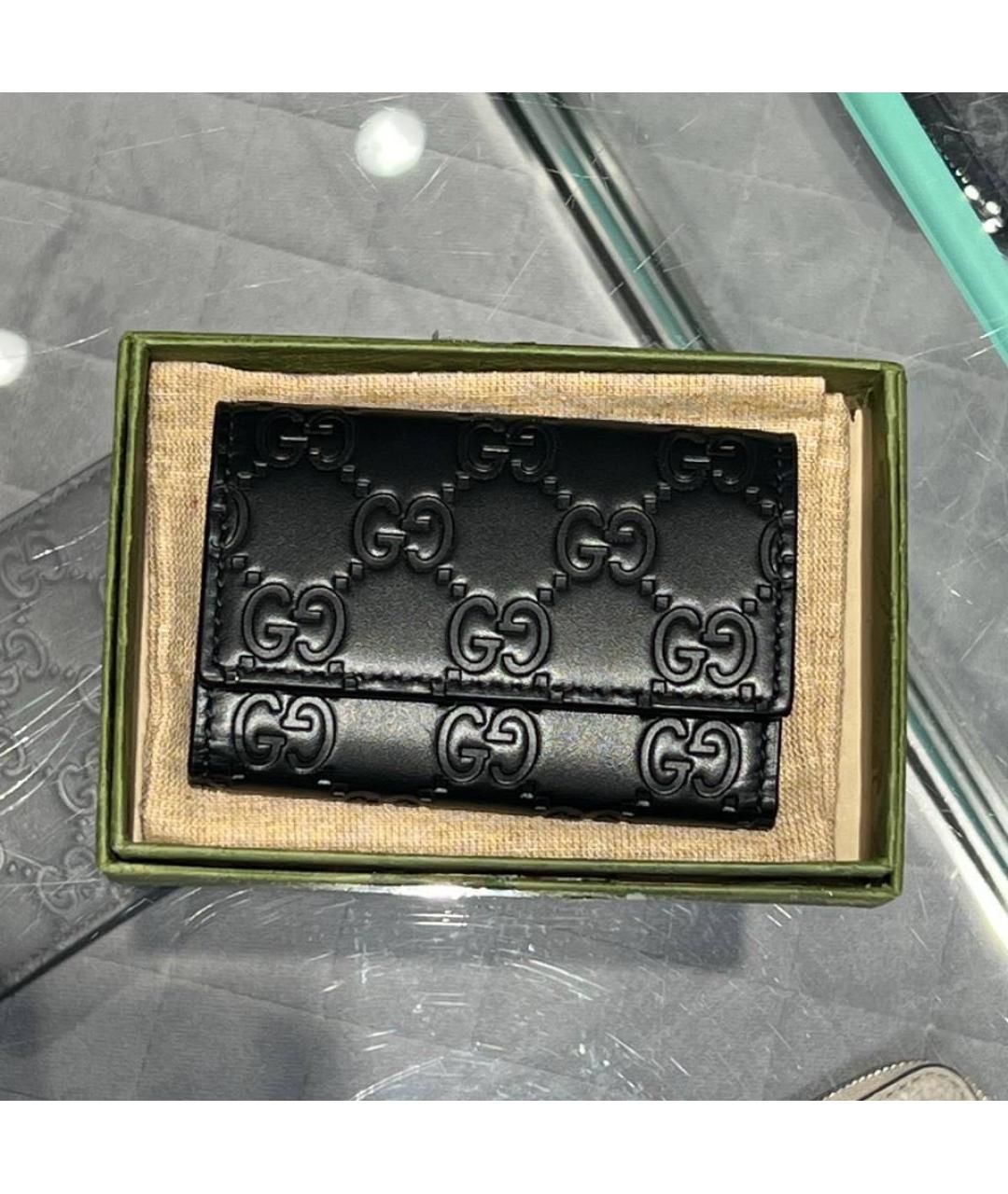 GUCCI Черная ключница, фото 2