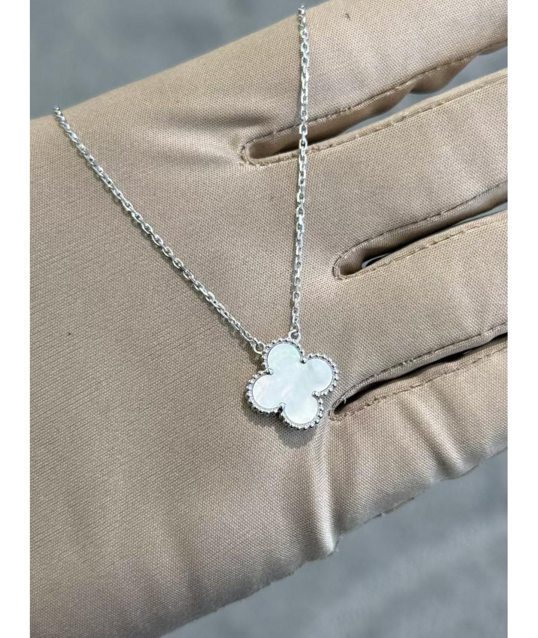 VAN CLEEF & ARPELS Серебряное колье из белого золота, фото 4