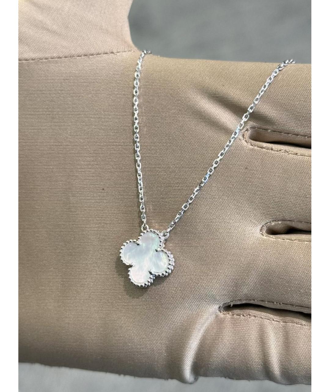 VAN CLEEF & ARPELS Серебряное колье из белого золота, фото 3