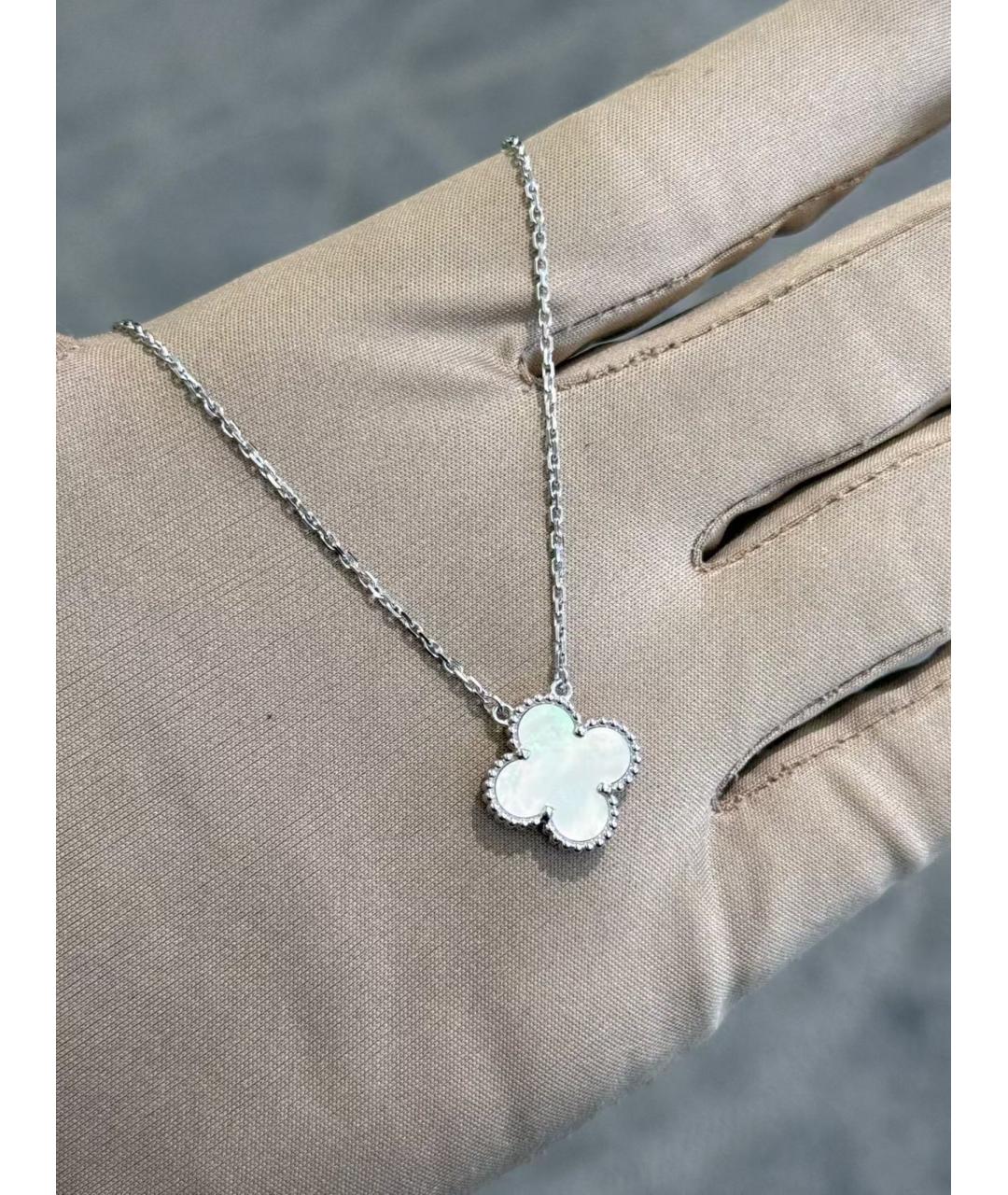 VAN CLEEF & ARPELS Серебряное колье из белого золота, фото 2