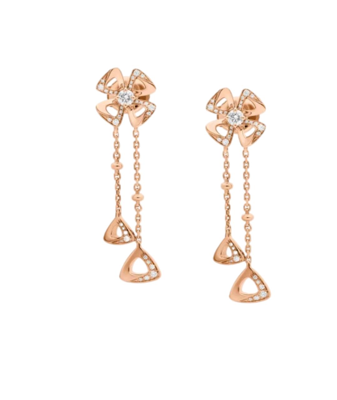 BVLGARI Золотые серьги, фото 4