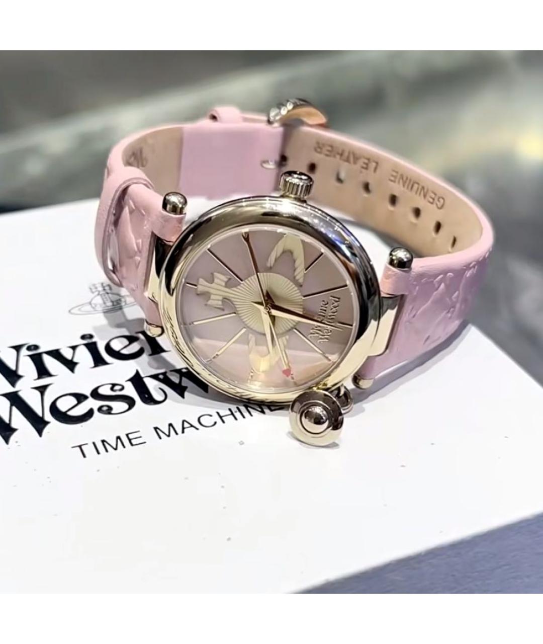 VIVIENNE WESTWOOD Розовые часы, фото 2