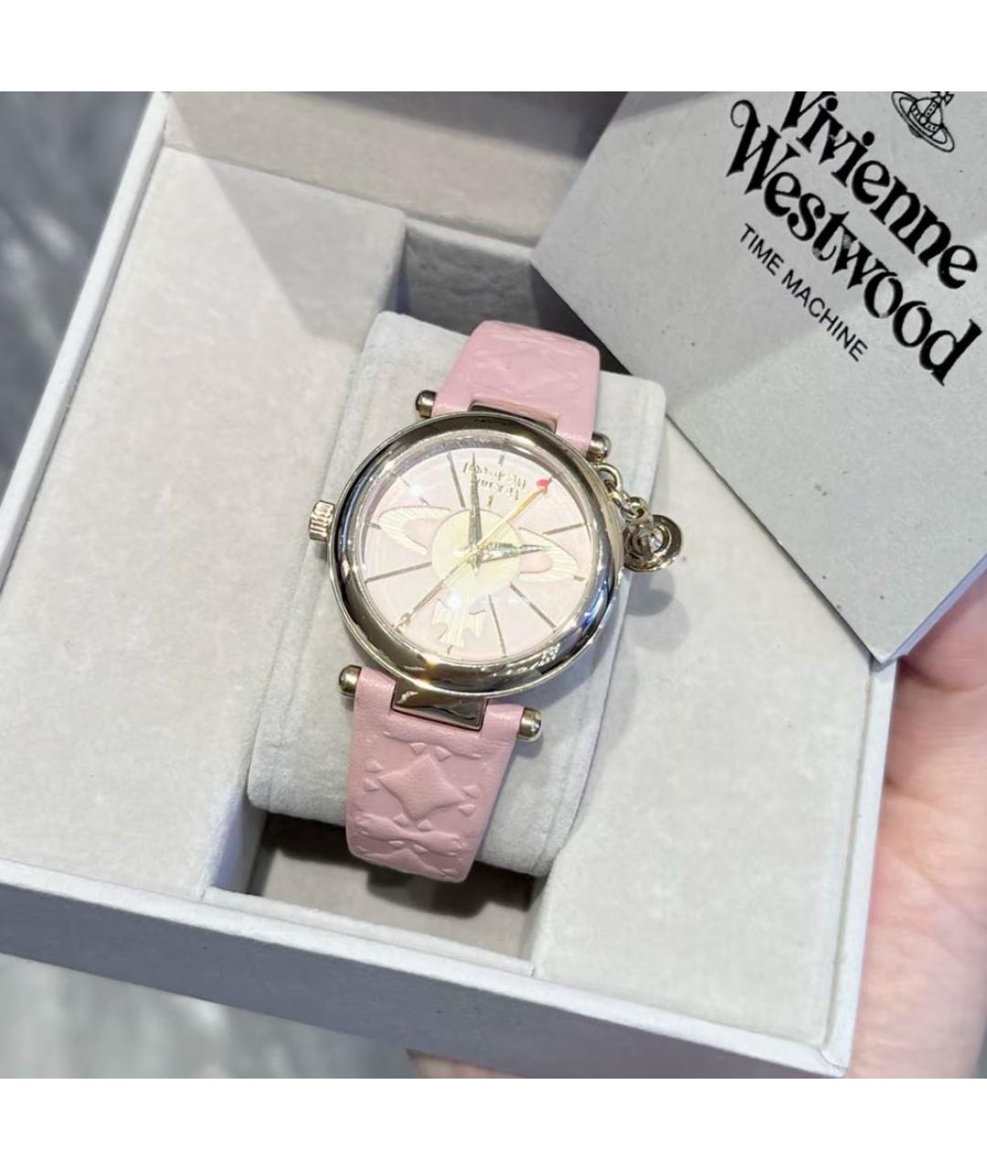 VIVIENNE WESTWOOD Розовые часы, фото 3