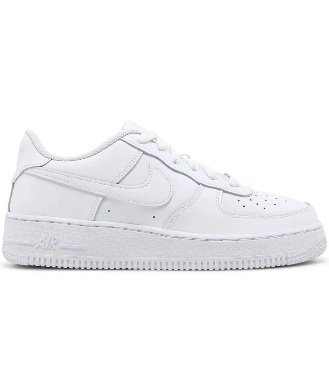 NIKE Белые кожаные низкие кроссовки / кеды, фото 8