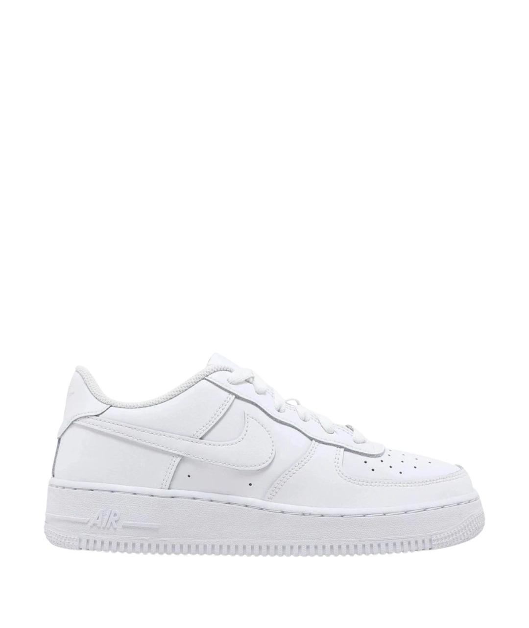 NIKE Белые кожаные низкие кроссовки / кеды, фото 1