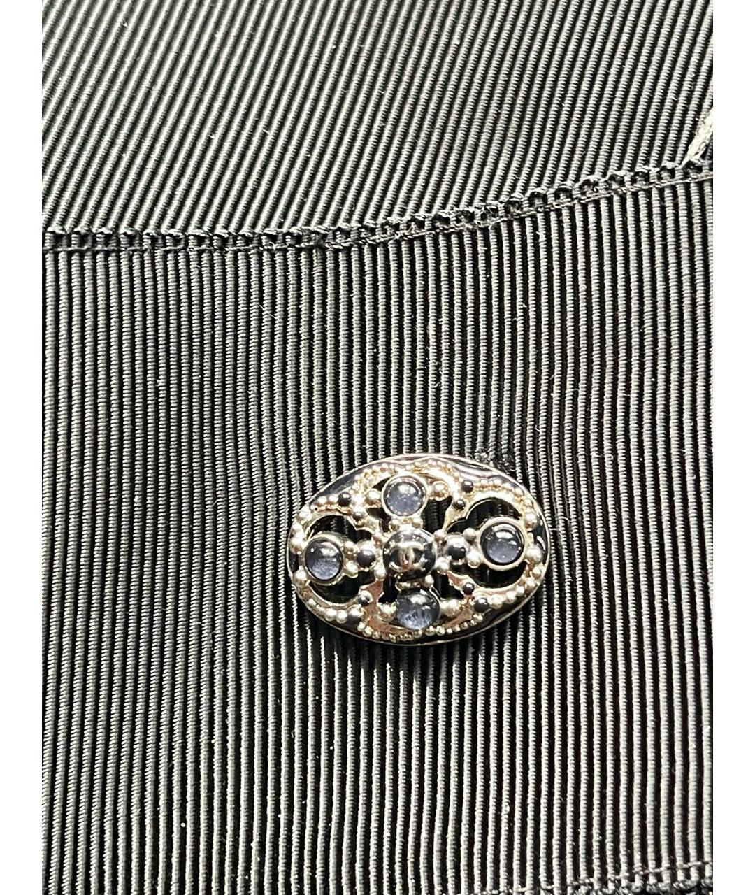 CHANEL Черная хлопковая юбка-шорты, фото 5