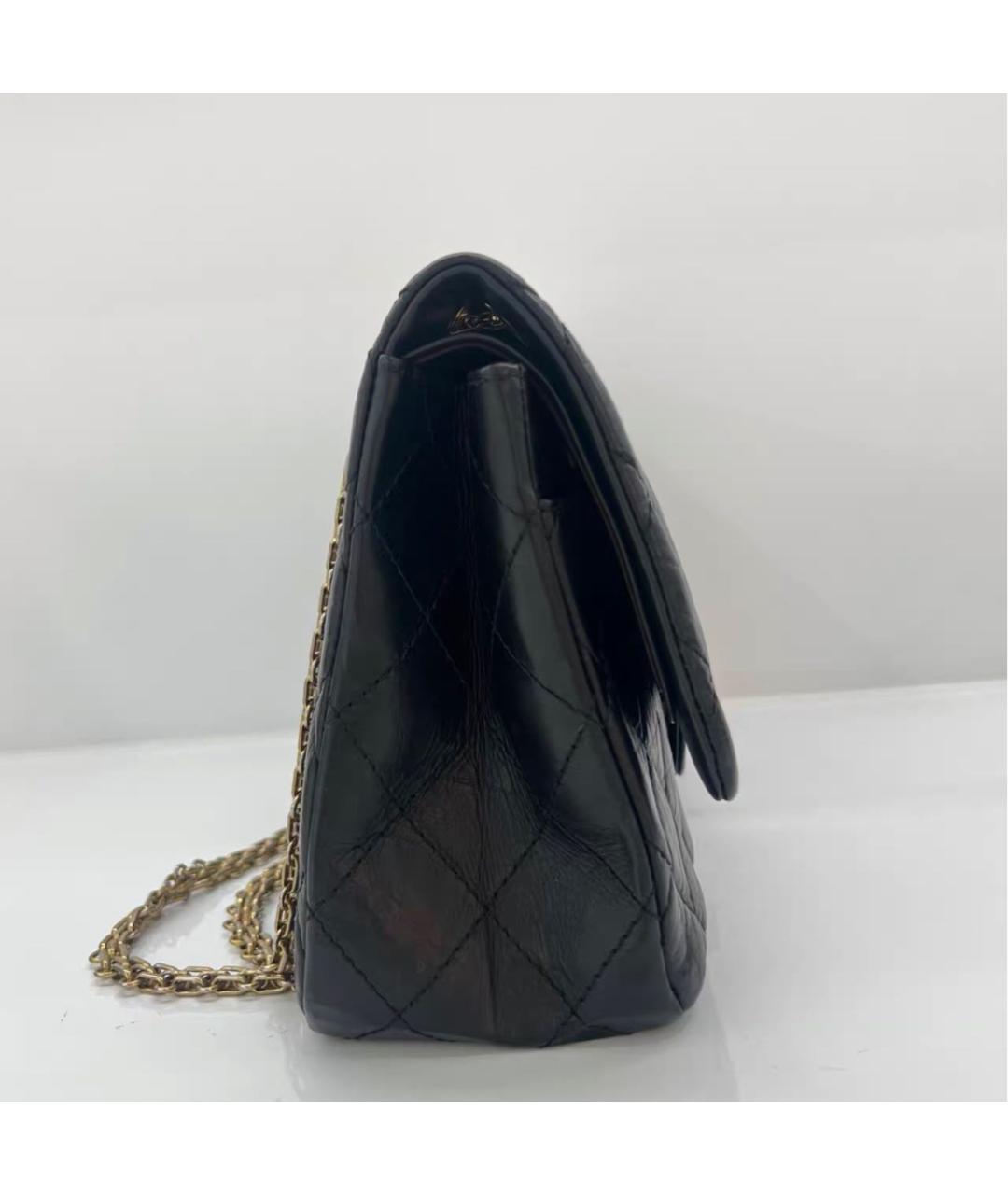 CHANEL Черная кожаная сумка тоут, фото 4