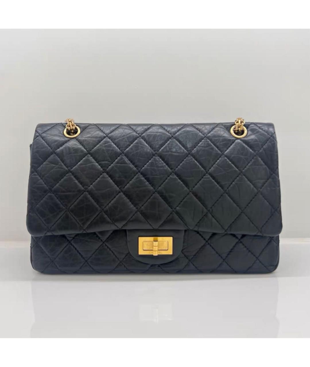 CHANEL Черная кожаная сумка тоут, фото 7