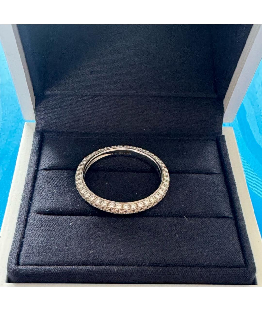 DE BEERS Белое кольцо из белого золота, фото 3