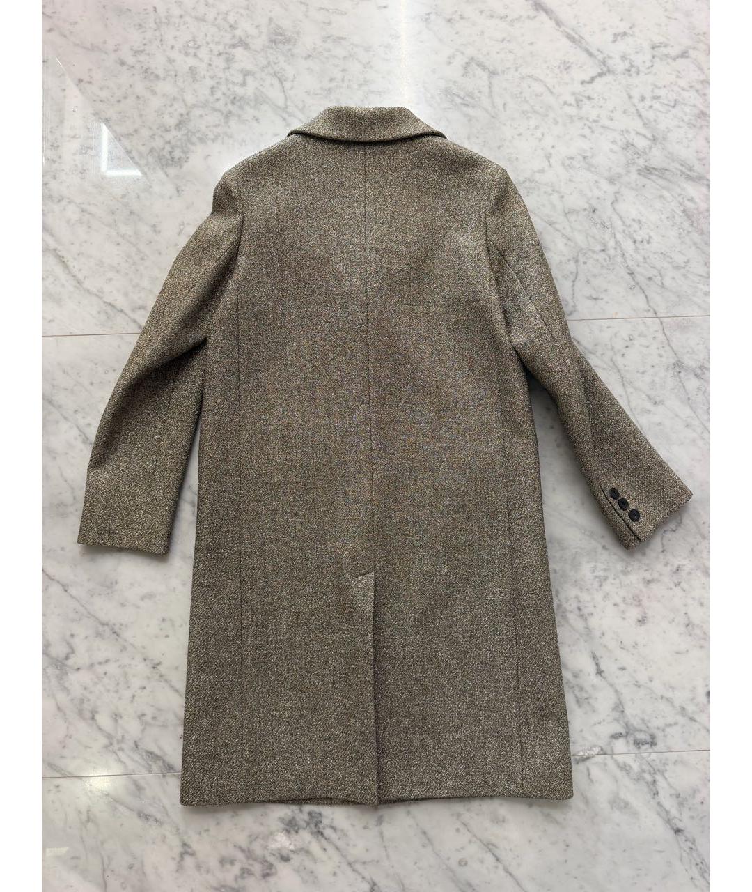CHRISTIAN DIOR Мульти полиэстеровое пальто, фото 3