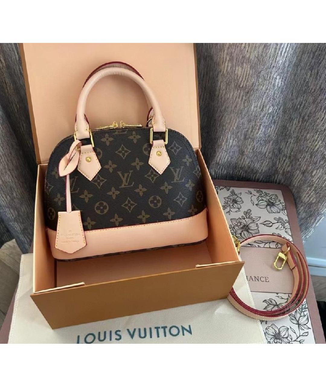 LOUIS VUITTON Коричневая сумка через плечо, фото 3