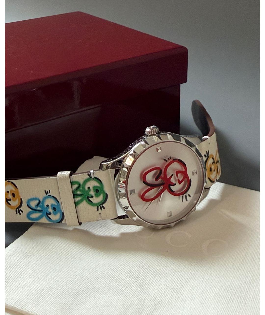 GUCCI Мульти кожаные часы, фото 7