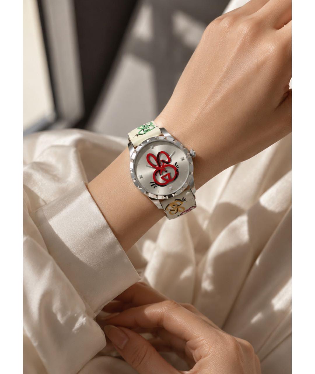 GUCCI Мульти кожаные часы, фото 3