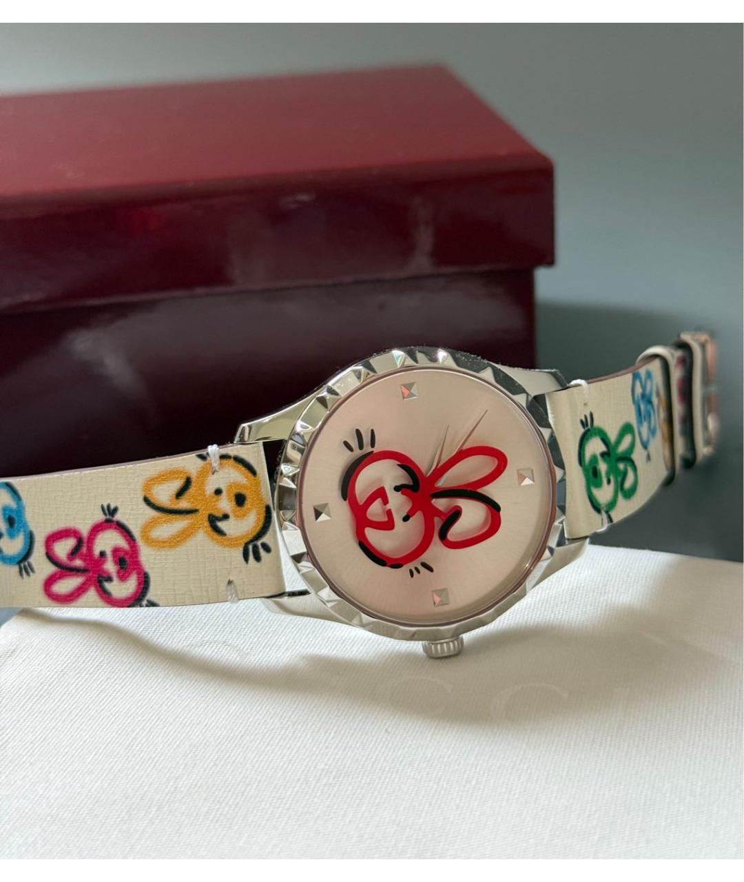 GUCCI Мульти кожаные часы, фото 2