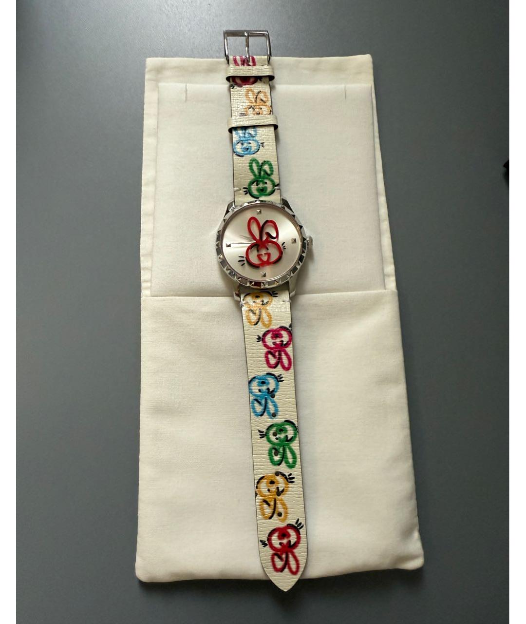 GUCCI Мульти кожаные часы, фото 6