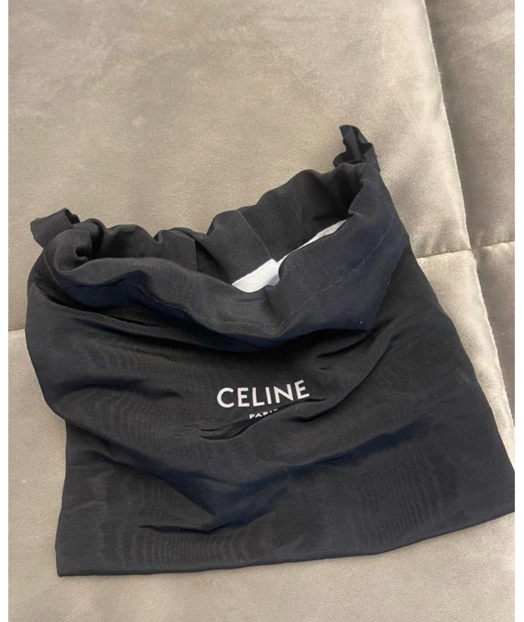 CELINE Коричневая сумка с короткими ручками, фото 8