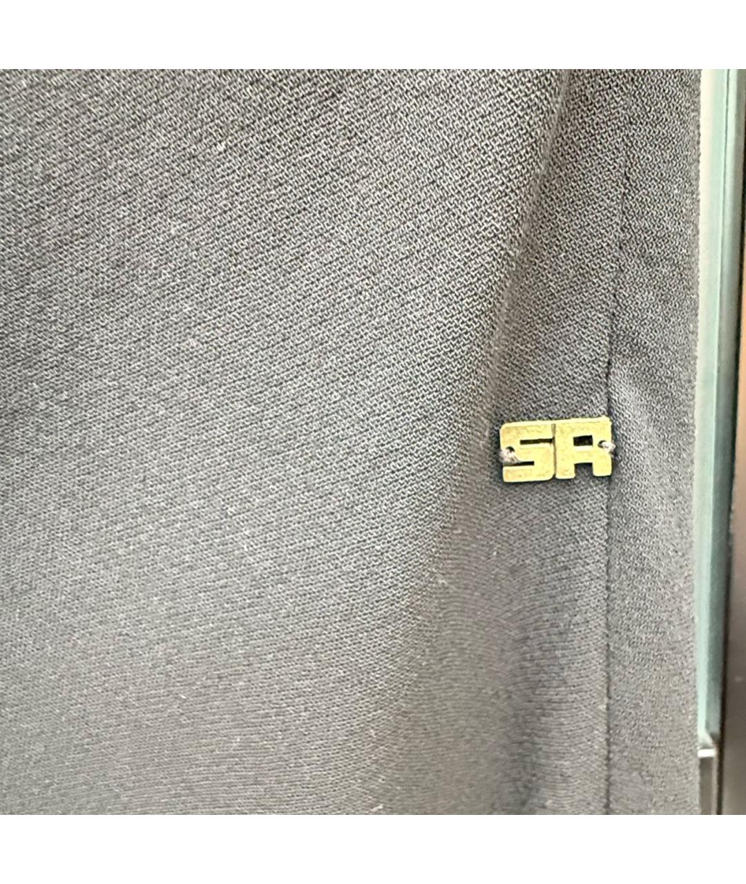 SONIA RYKIEL Черное повседневное платье, фото 5