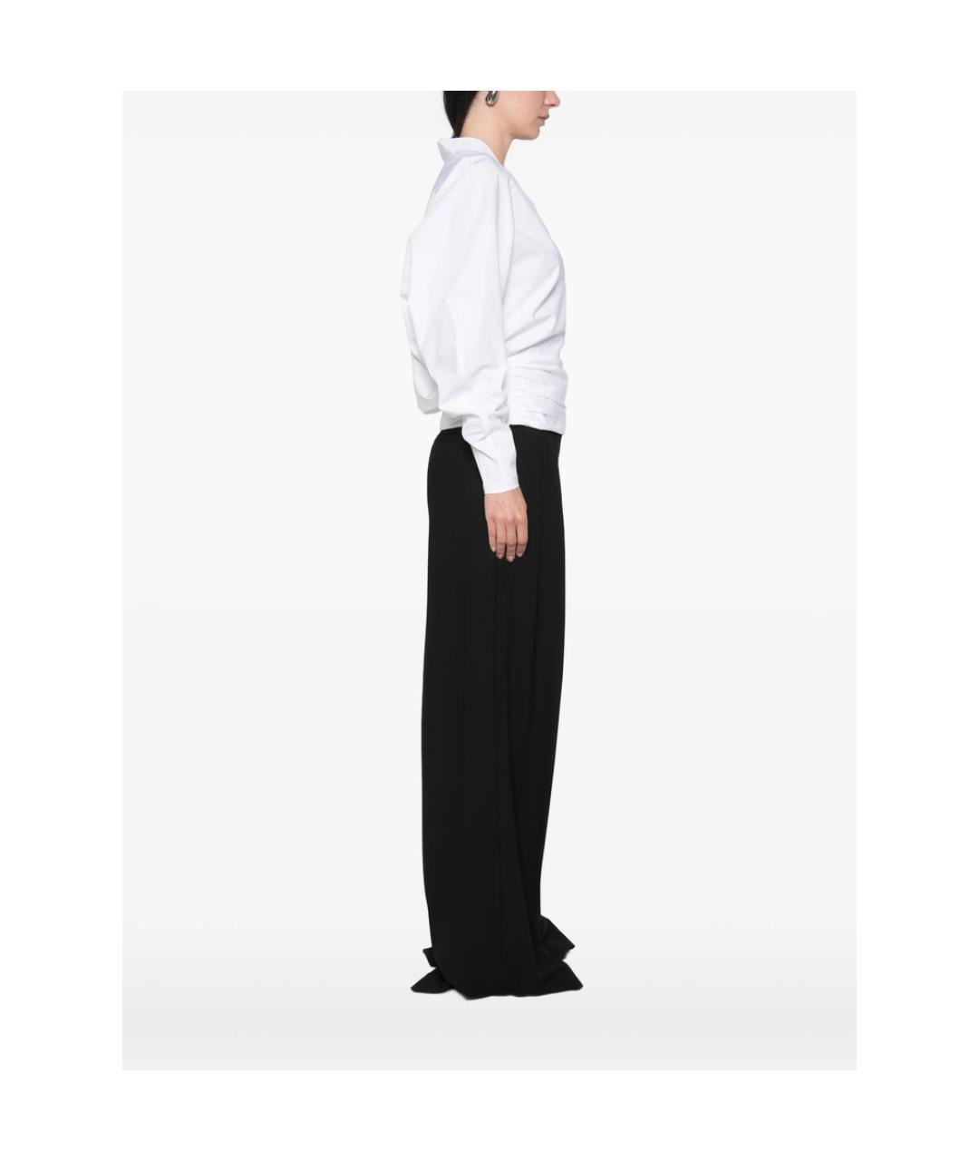 JACQUEMUS Белая хлопковая рубашка, фото 5