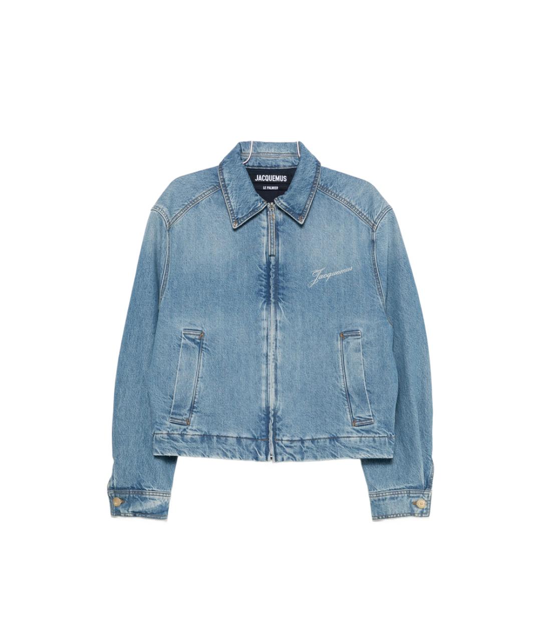 JACQUEMUS Синяя деним куртка, фото 1