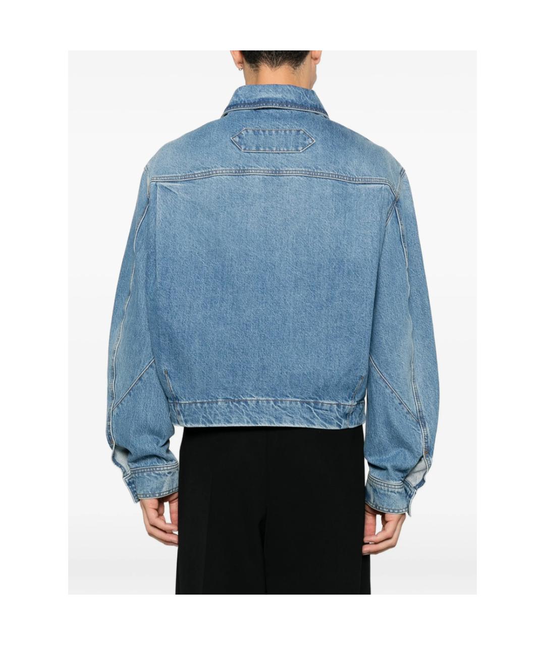 JACQUEMUS Синяя деним куртка, фото 2