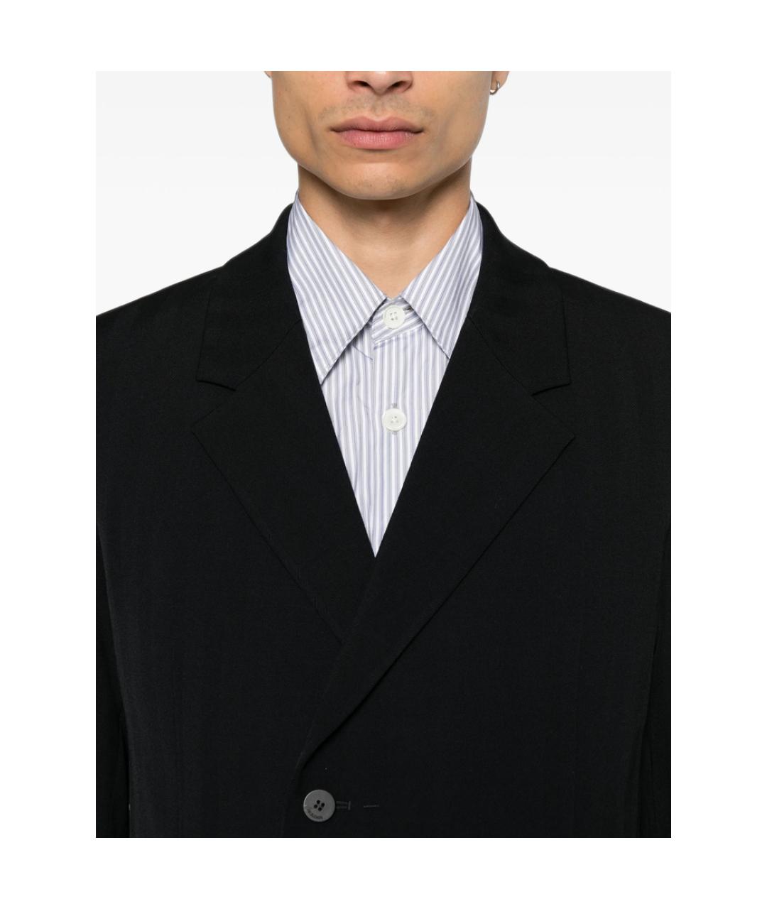 JACQUEMUS Синий хлопковый пиджак, фото 4