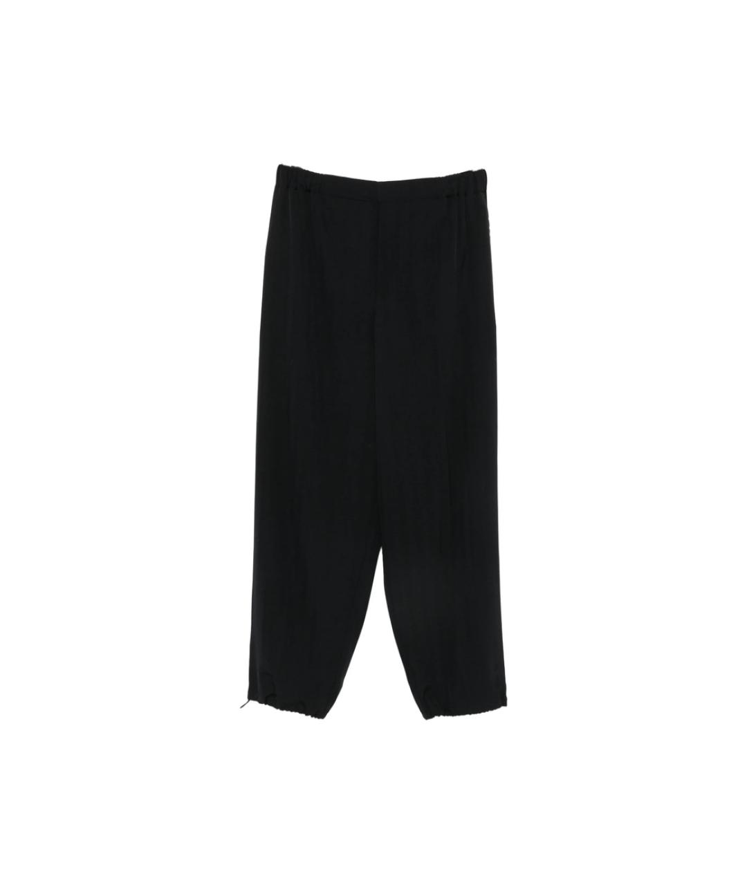 JACQUEMUS Синие хлопковые повседневные брюки, фото 1