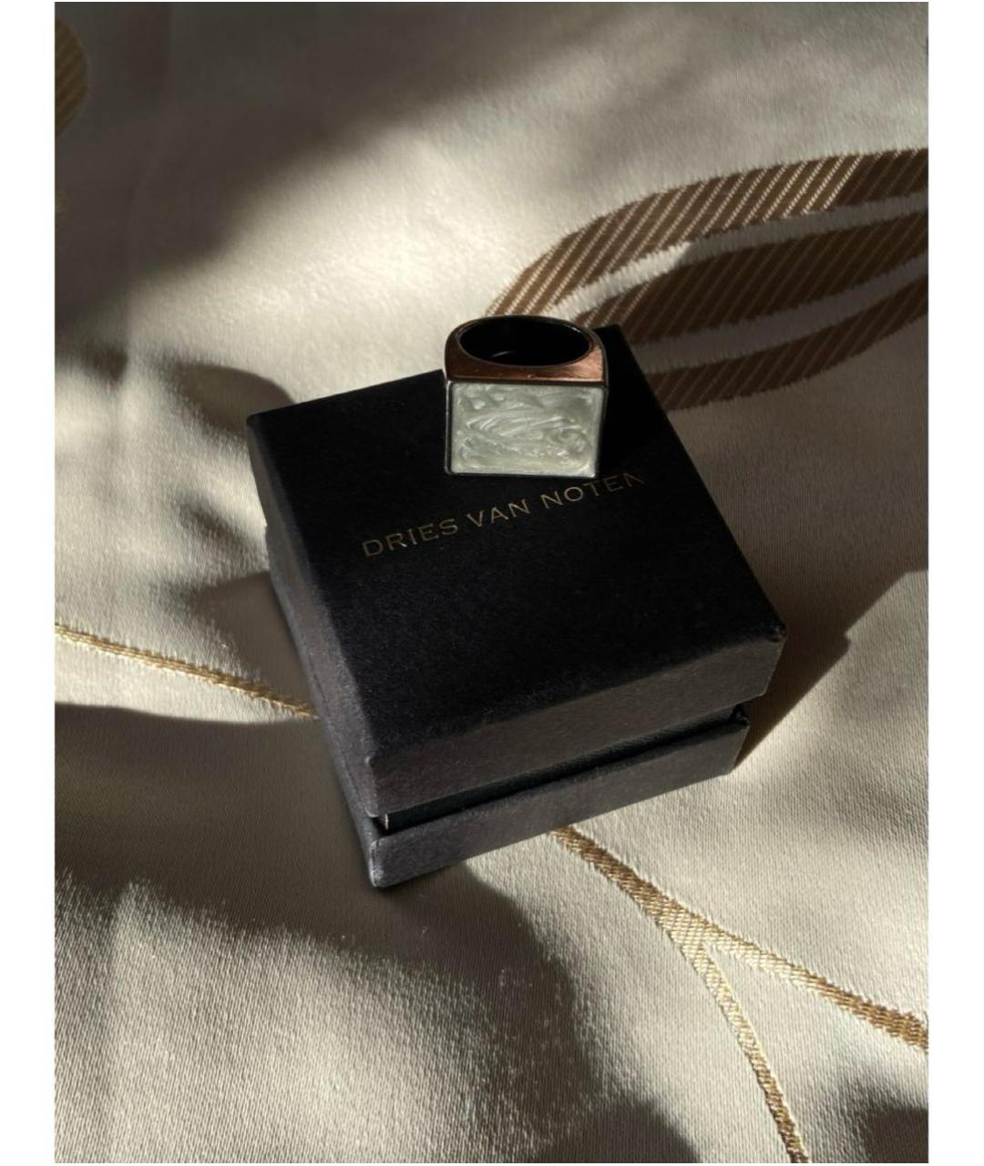 DRIES VAN NOTEN Серебряное металлическое кольцо, фото 2